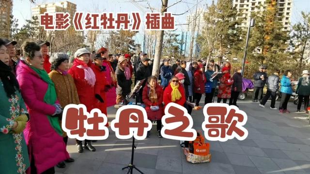 牡丹之歌 电影《红牡丹》插曲 北沙河歌友演唱 口琴伴奏哔哩哔哩bilibili