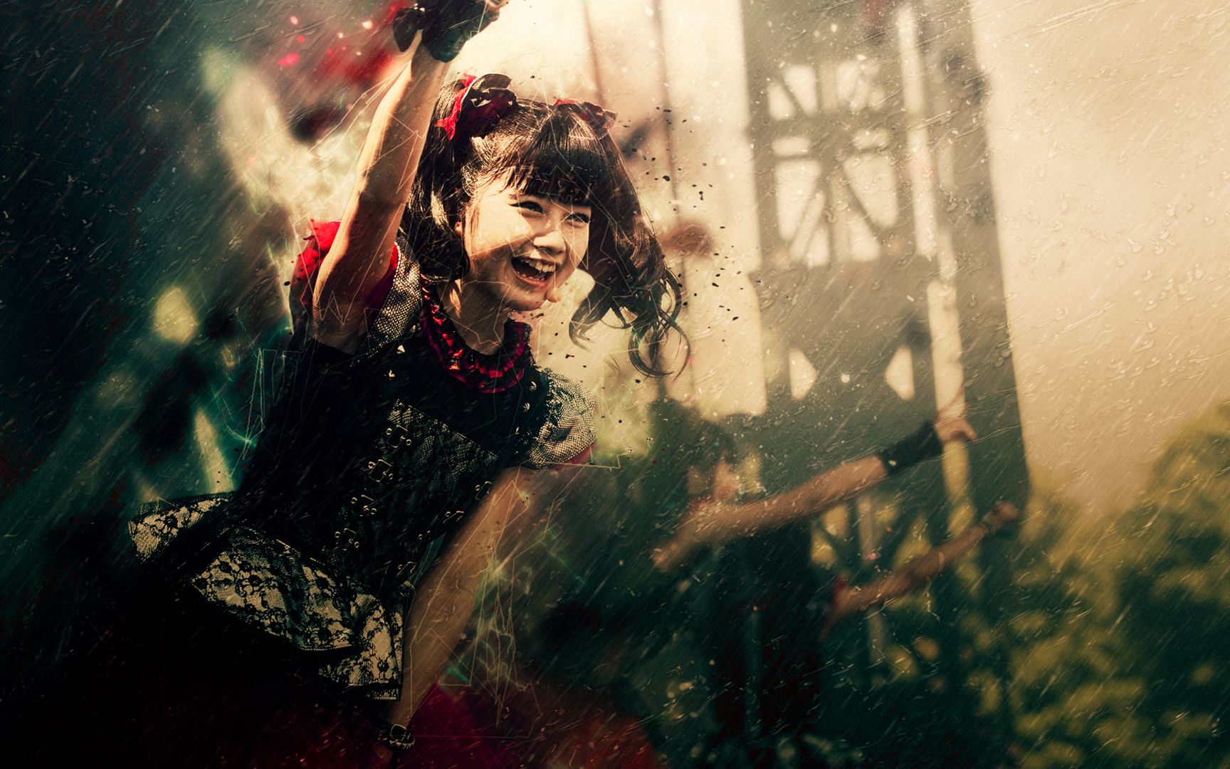 ror以及idz两首歌的1080p版本,大家经常看到的该场的壁纸截图均来自于