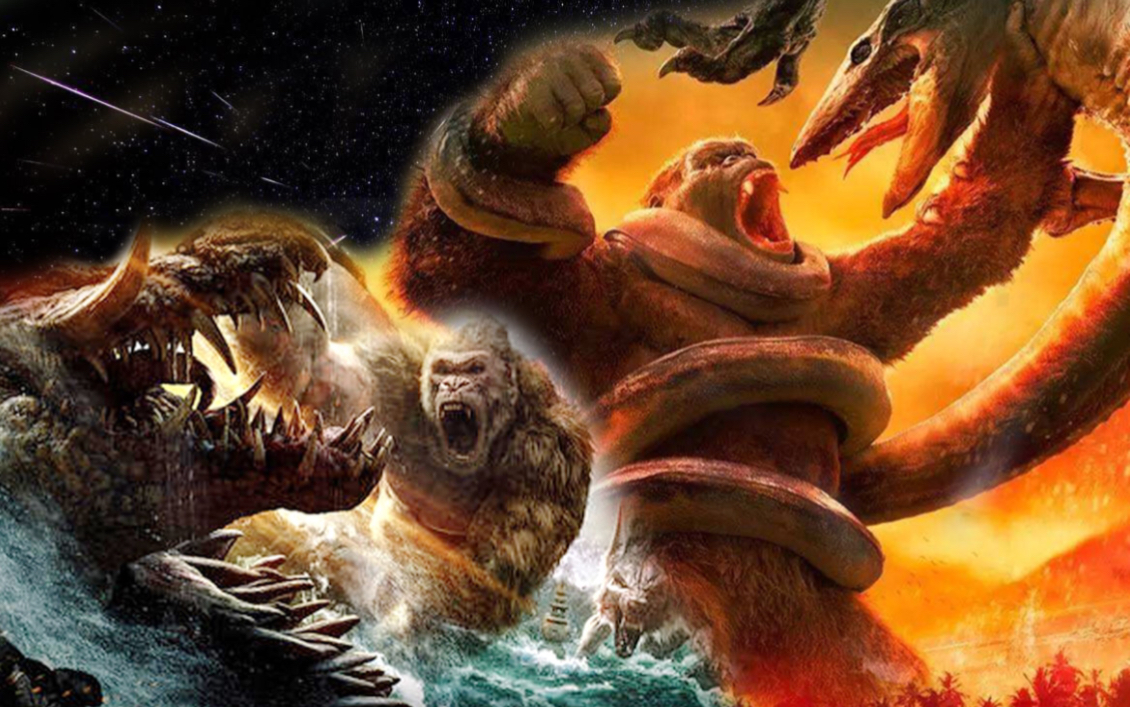 森林霸主金刚携手表弟乔治上演怪兽大战