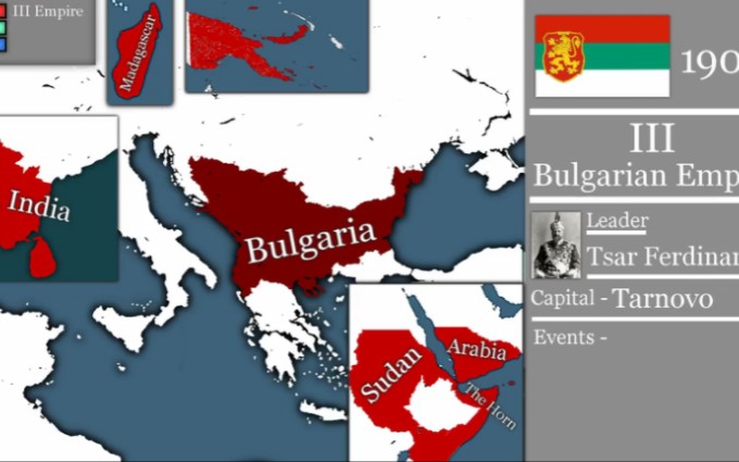 【架空历史地图】保加利亚(632~2018)哔哩哔哩bilibili