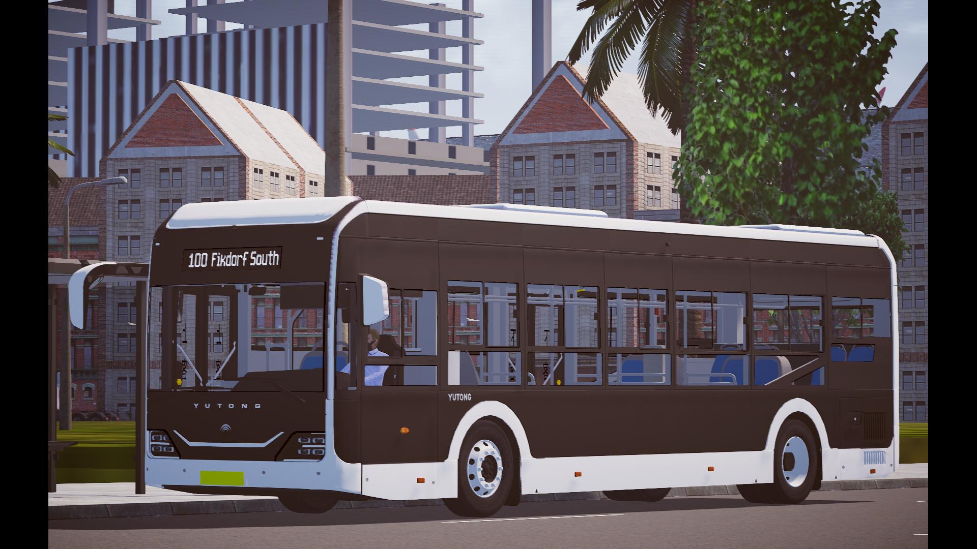 [pbsu]驾驶宇通u10行驶于fiktivdorf 100线