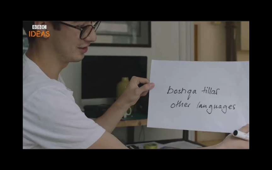 「bbc ideas」沃尔夫假说:语言影响思维