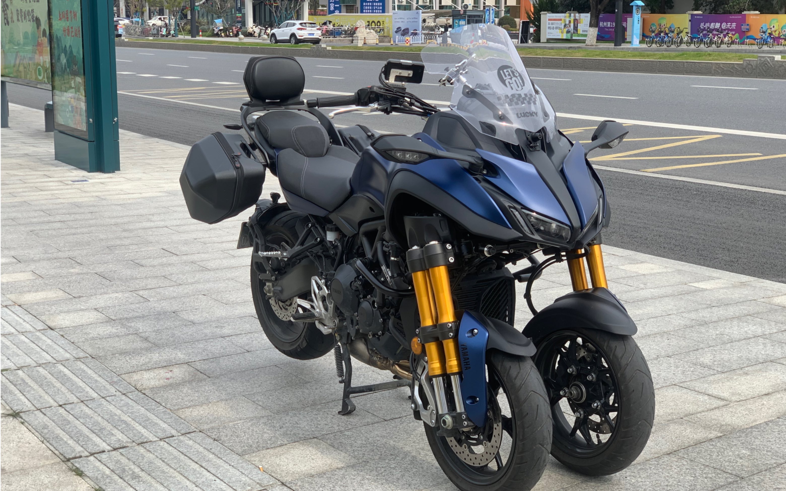 蝎子莱莱,稀缺货再来一台,22年雅马哈nikengt,安全行驶8千多公里,原版