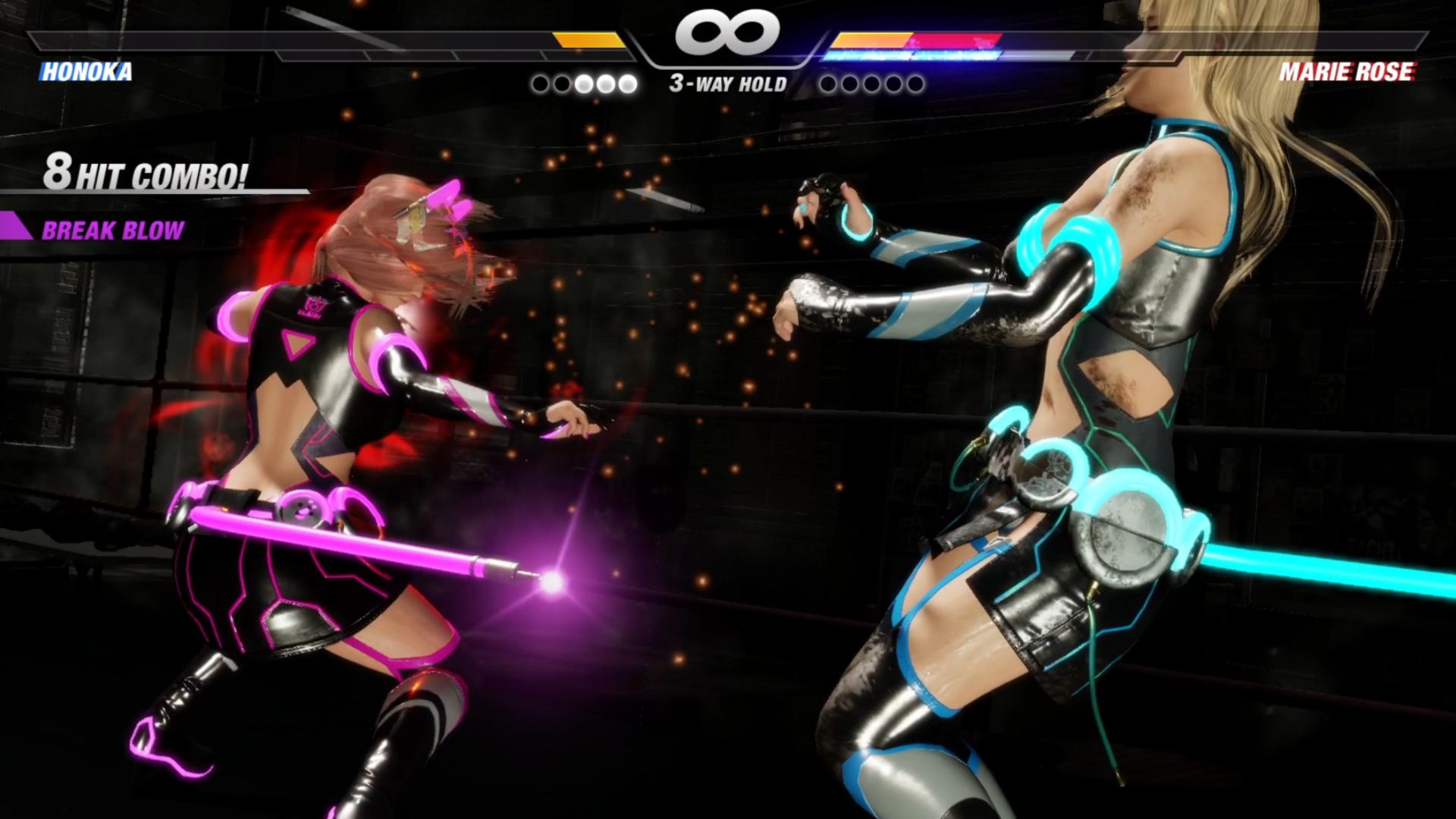 doa6 穗乃果vs玛丽罗斯