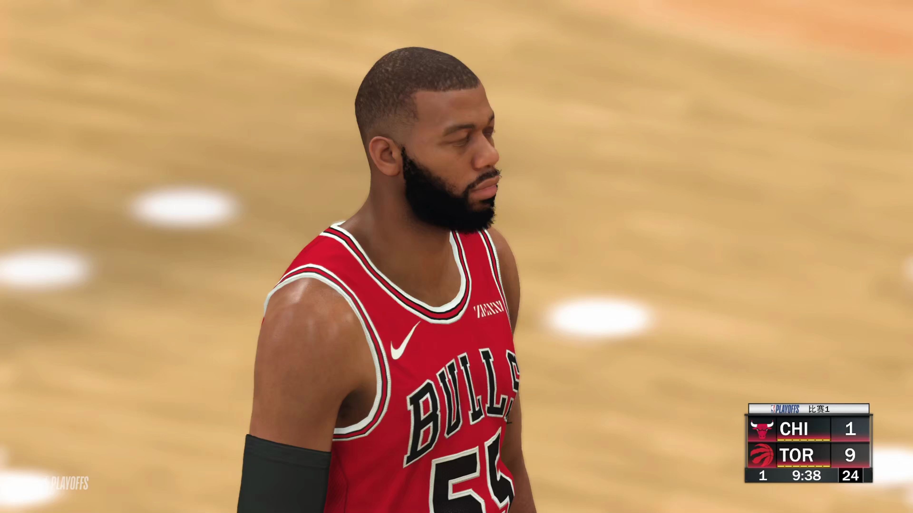 [图]【NBA 2K20】以电视角度来看球！电脑VS电脑的58惨案（自带中文游戏解说）