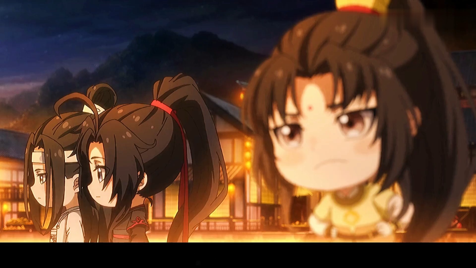 魔道祖师q版:有被羡羡和含光君的爱情甜到!