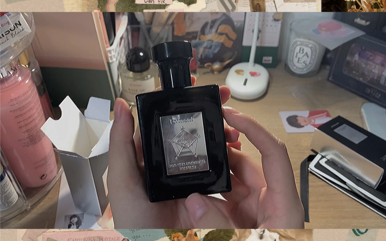 臭屁的开箱田柾国同款香水forment闻了想拥抱的味道我们小田身上就是