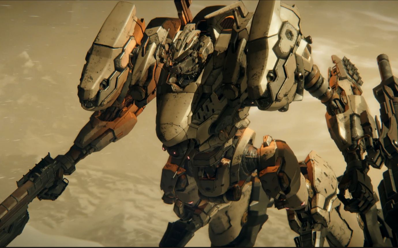 《装甲核心6》封面机甲渡鸦臭不要脸战