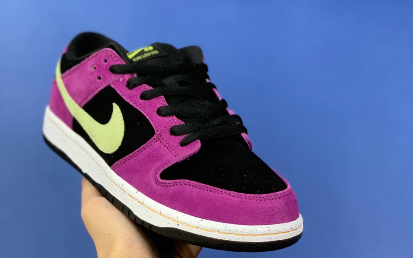 新品出货 公司级nk dunk sb low pro黑粉泼墨配色 (¥320新友价)喜