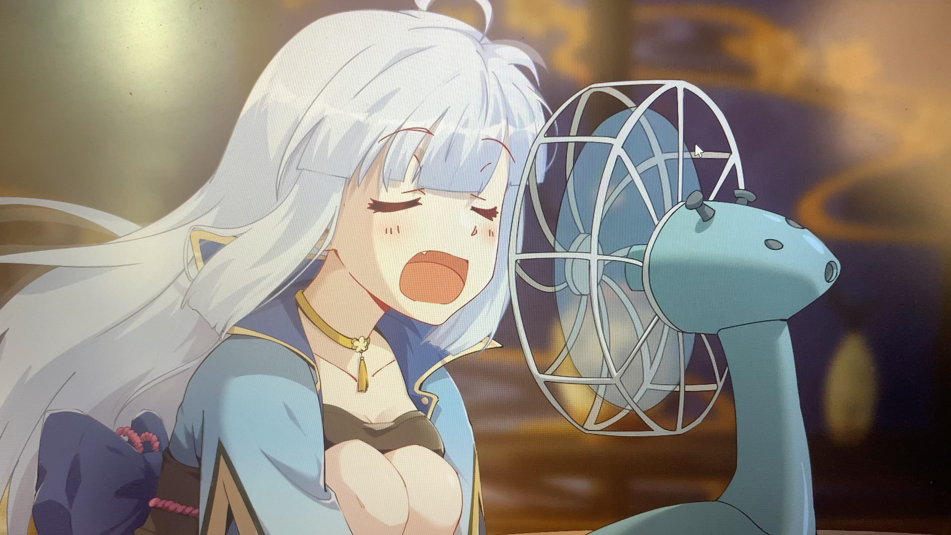 神里凌华吹风扇wallpaper壁纸