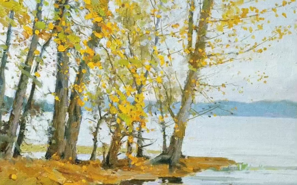 冉茂芹油画风景写生作品专辑