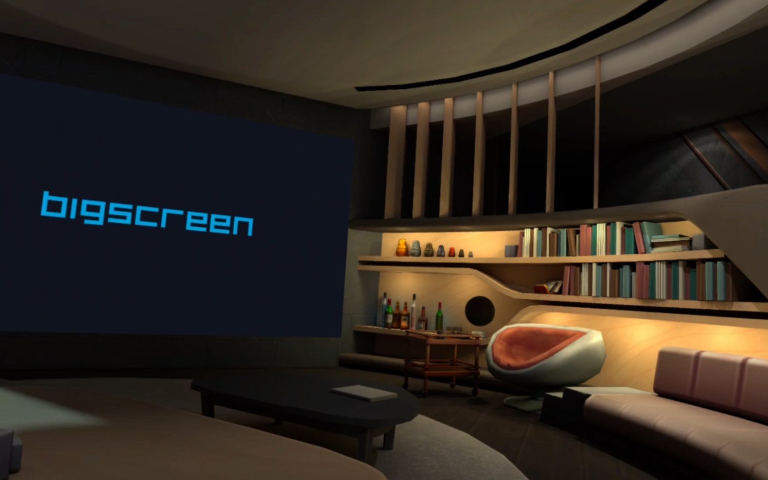 〖VR应用〗Bigscreen VR 多人观影体验,可邀请好友,可加入公开房间!哔哩哔哩bilibili