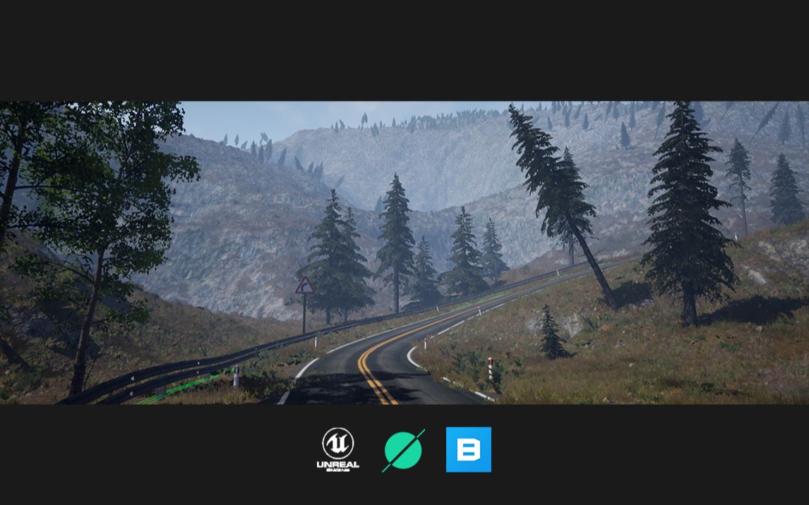 活动作品ue4地编森林场景speedleveldesignforest