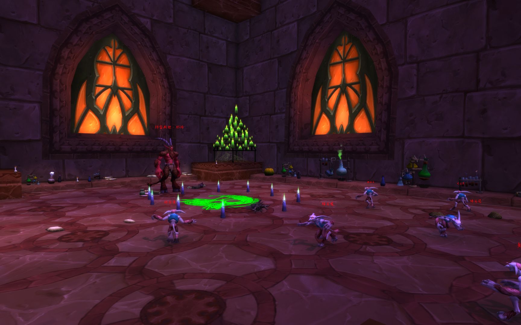 【wow怀旧服】自组开团#3 klz 7号[特雷斯坦74邪蹄] lr视角