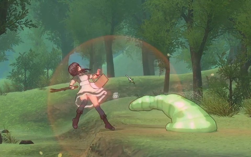 圣骑士莉卡物语:莉卡棒打史莱姆.