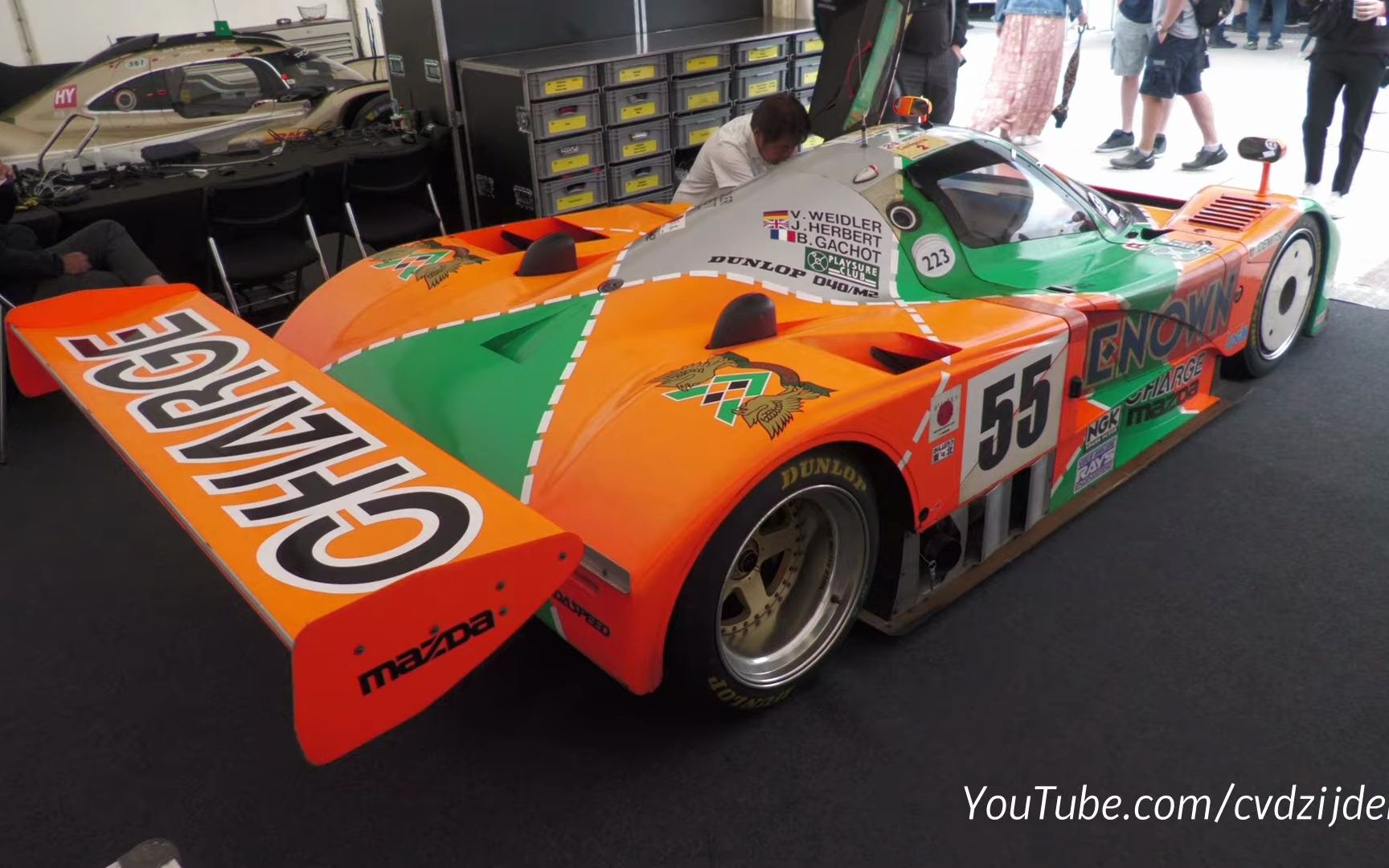 马自达 787b 勒芒 c 组冠军车 2.