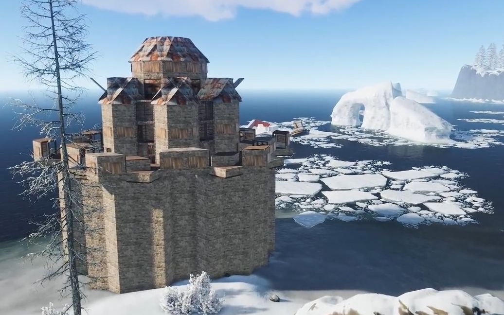 rust pro builder gives away his secrets 高防战队城堡和塔楼建造