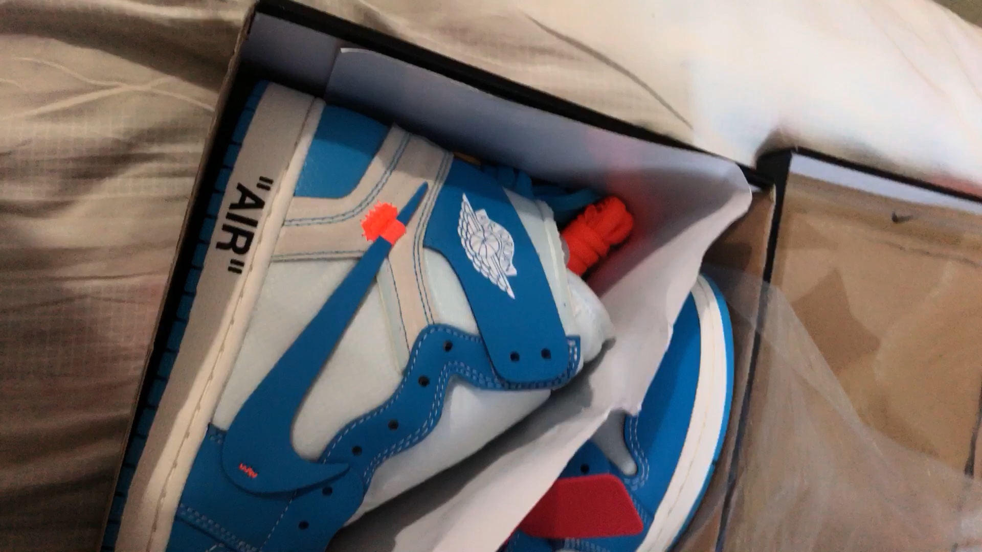 开箱299莆田包邮的顶级ajow北卡蓝据说老板回去过年清仓啦