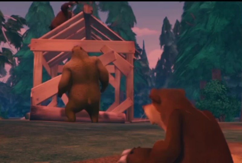 "这个角色竟然这么虚伪,差点把熊二害死竟然没有一丝愧疚感!逆天"