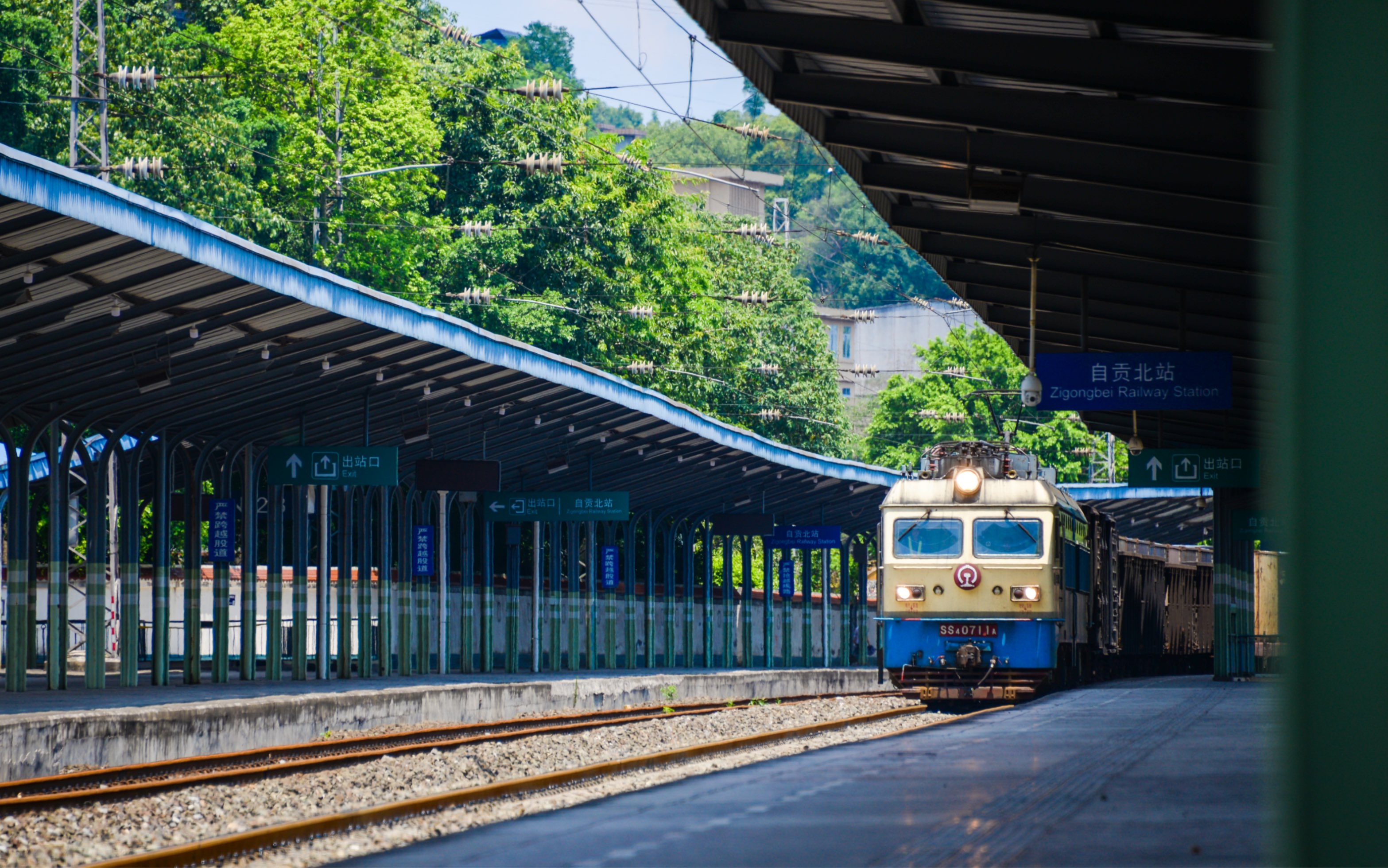 【运转】追逐成段最后的韶山4