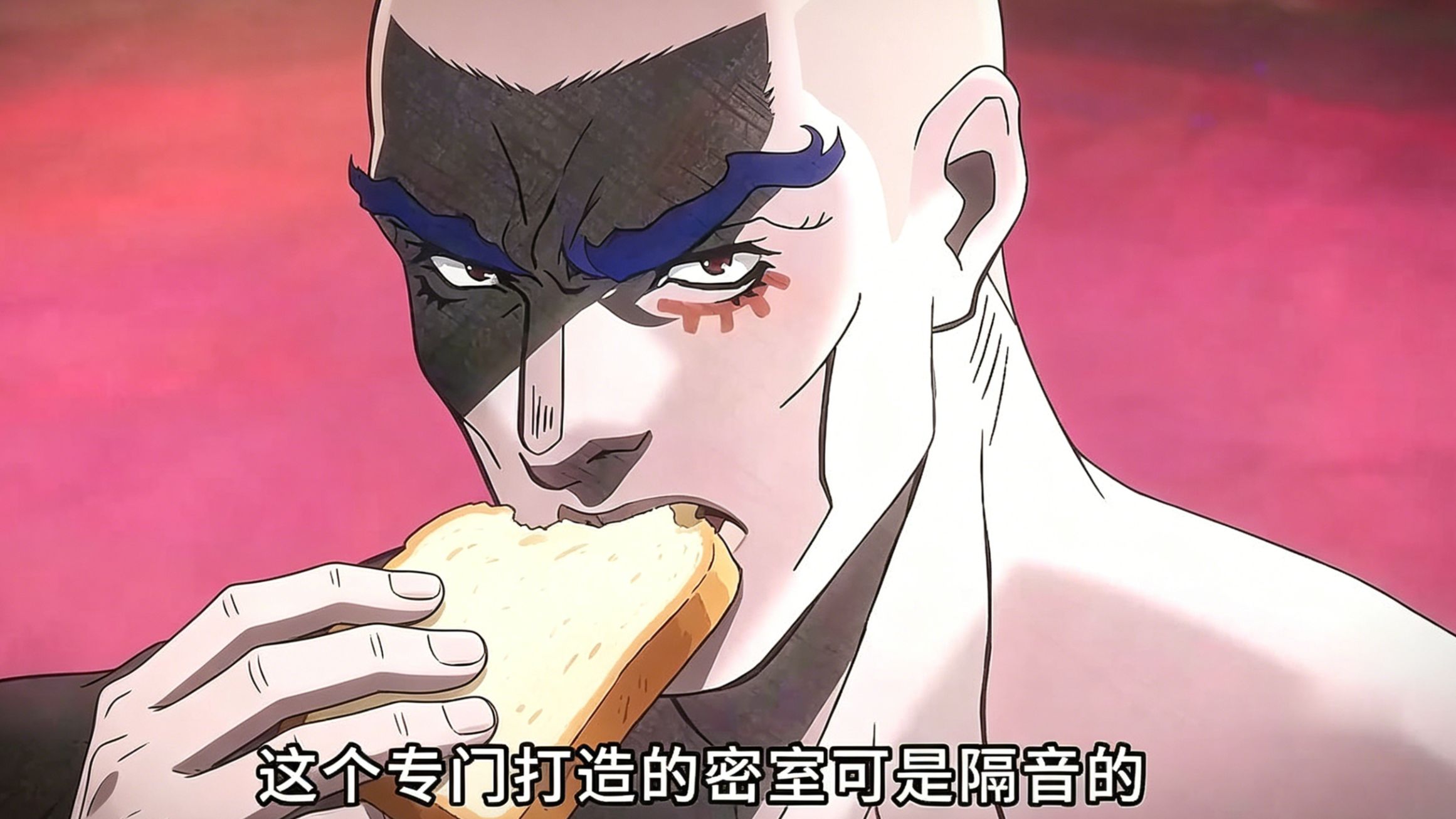 迪奥在柱之男眼里竟只是食物，石鬼面具只是用来制造食物的道具