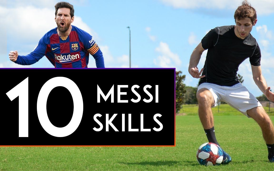 [图]【足球】打败防守者的10大MESSI技能 TOP 10 MESSI SKILLS to Beat Defenders