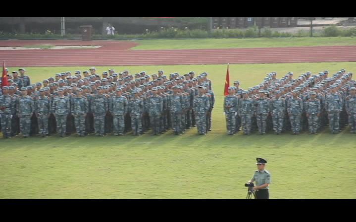 同济大学嘉定校区2018年军训汇演哔哩哔哩bilibili