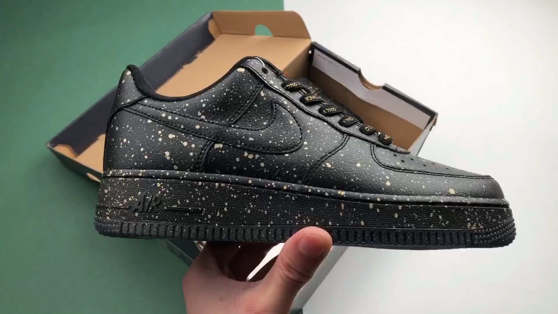 nike air force 1 af1 黑金 高中联赛空军一号