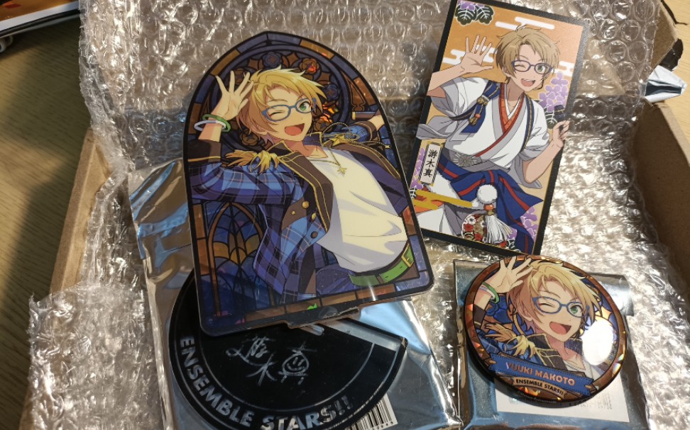 【偶像梦幻祭】【自存】彩窗立牌开箱视频