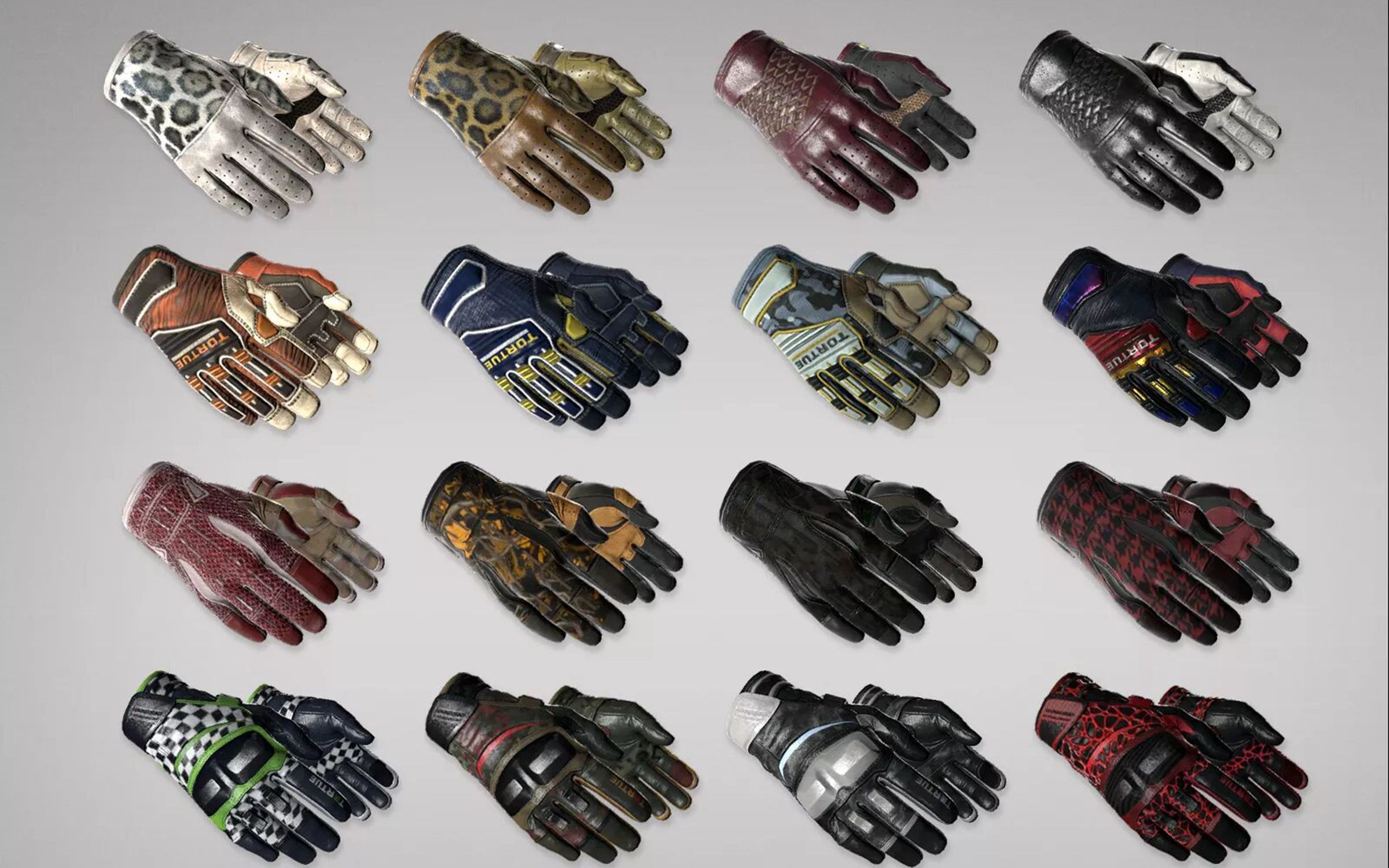 csgo最新狂牙大行动手套游戏内检视合集