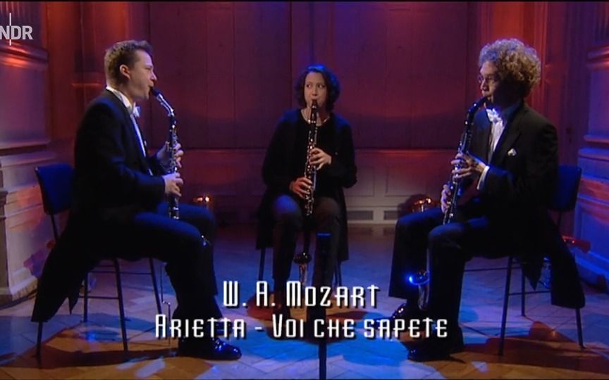 [图]莫扎特《你们可知道爱情为何物》管乐三重奏 Mozart Arietta 'Voi che sapete'