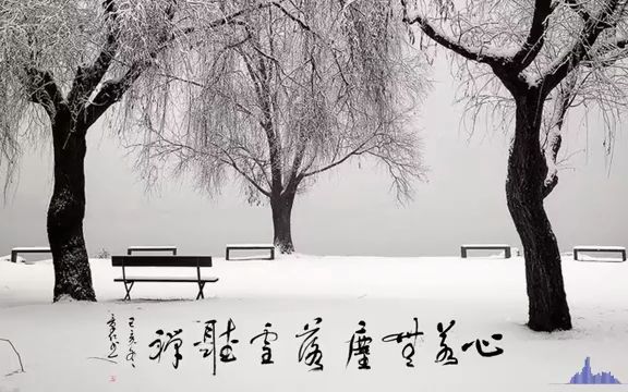 [图]琴箫曲《落雪听禅》- 巫娜 Chinese Guqin & Vertical Bamboo Flute “Zen in the Falling Snow”- W