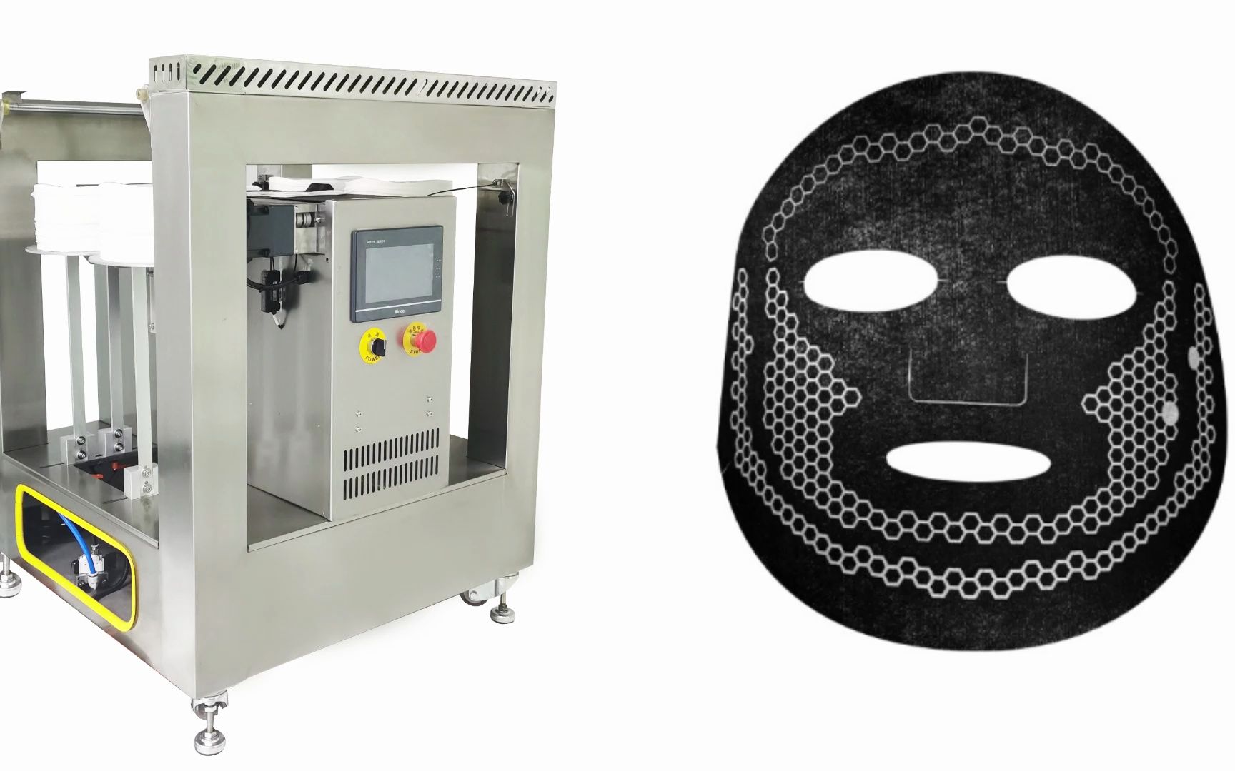 取膜机无纺布护肤品生产线加工设备 取料上料机器 全自动面膜取膜机