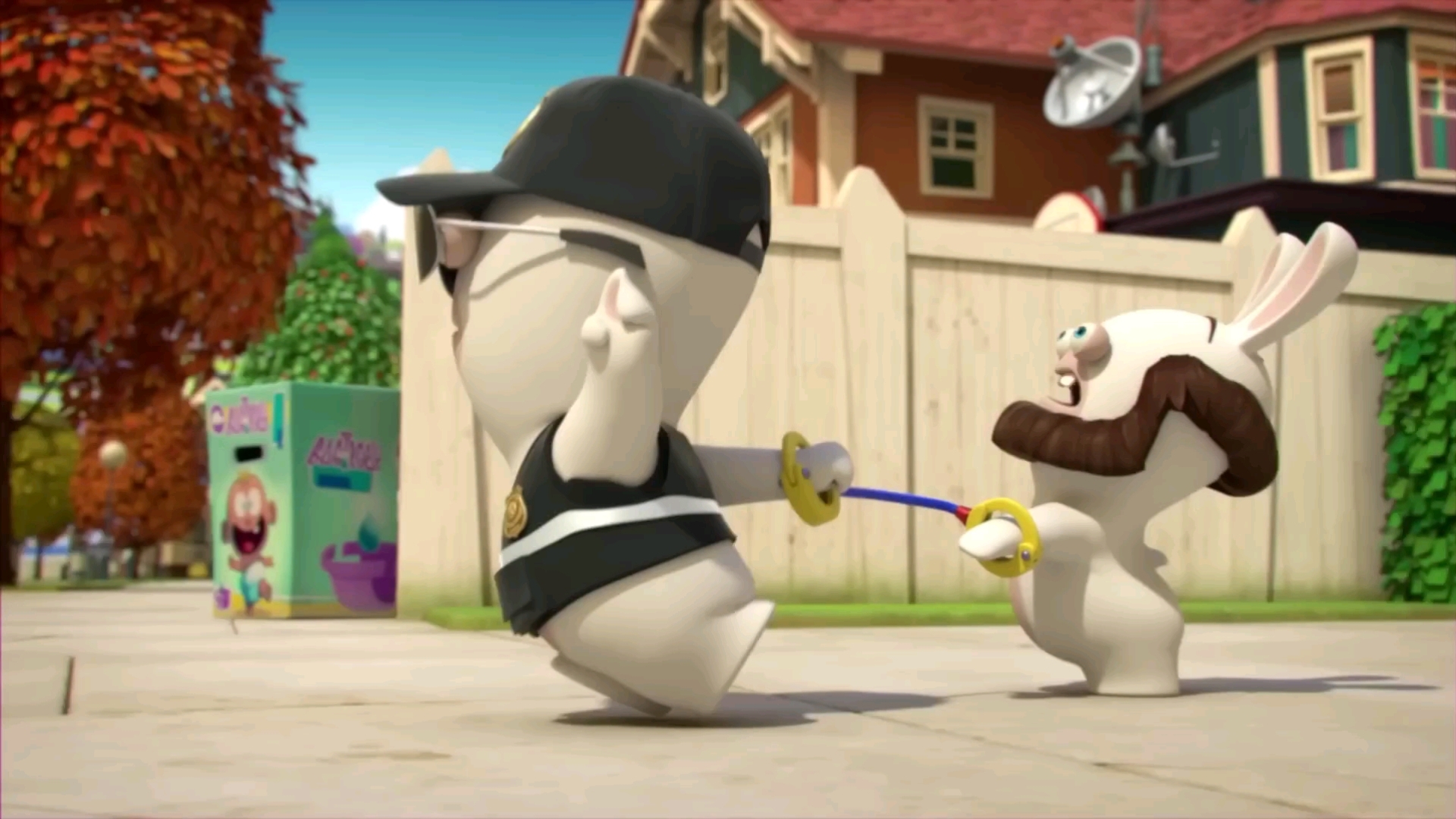 疯狂的兔子 第三季第三十二集 带手铐的兔子