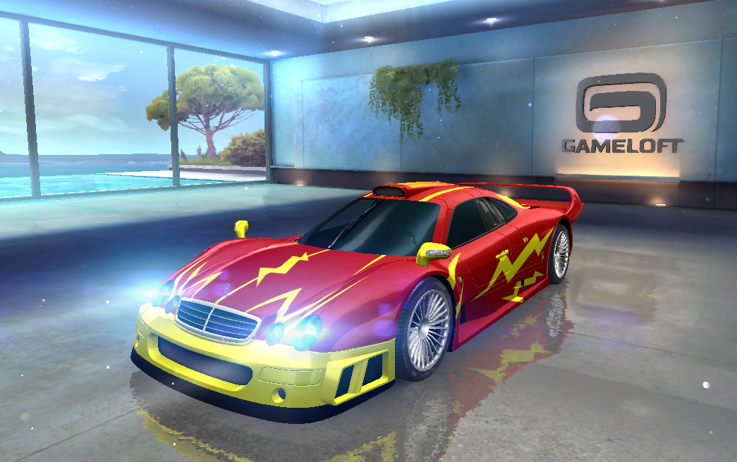 狂野飙车8 奔驰clk gtr