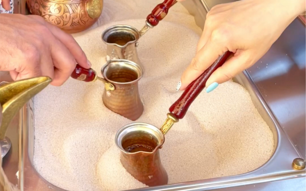 土耳其沙煮咖啡体验