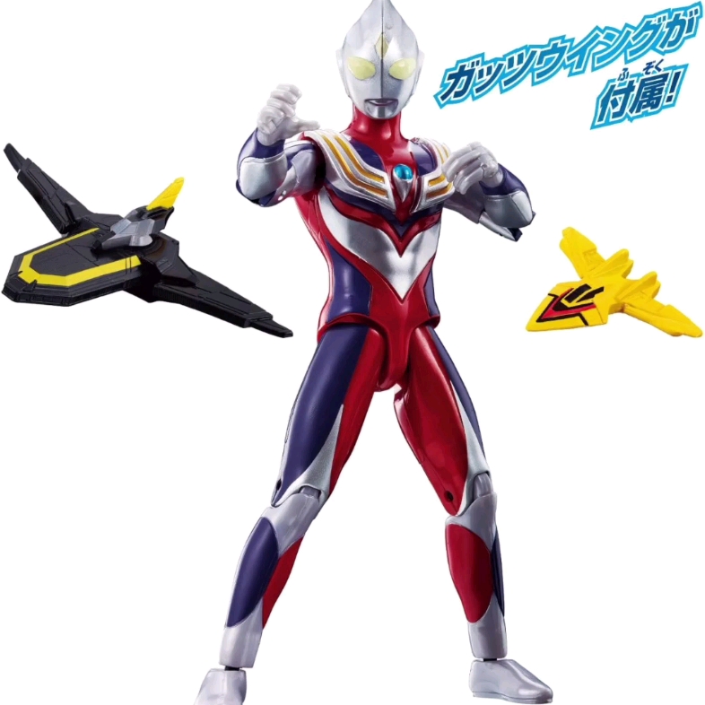 奥特超可动系列 迪迦奥特曼复合型 胜利飞燕套装(售价)2970日元(含税)