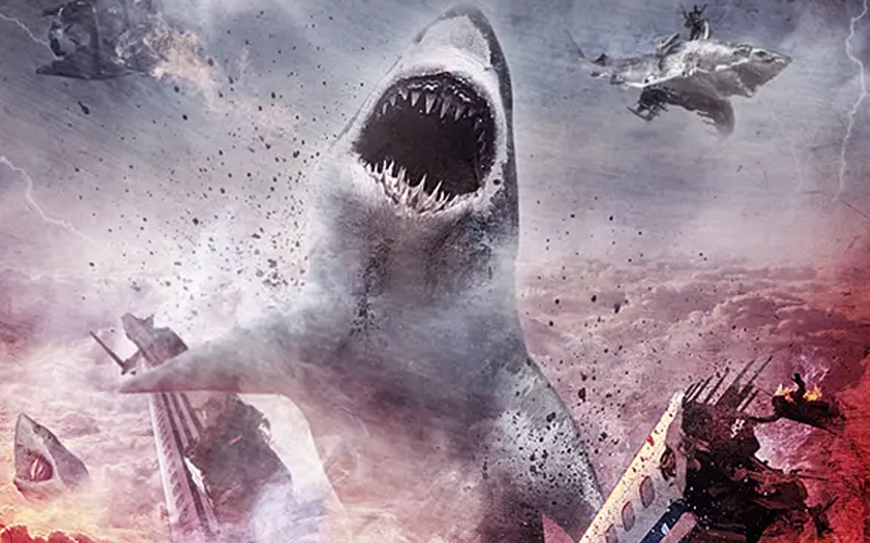 鲨鱼爆炸巨型图片