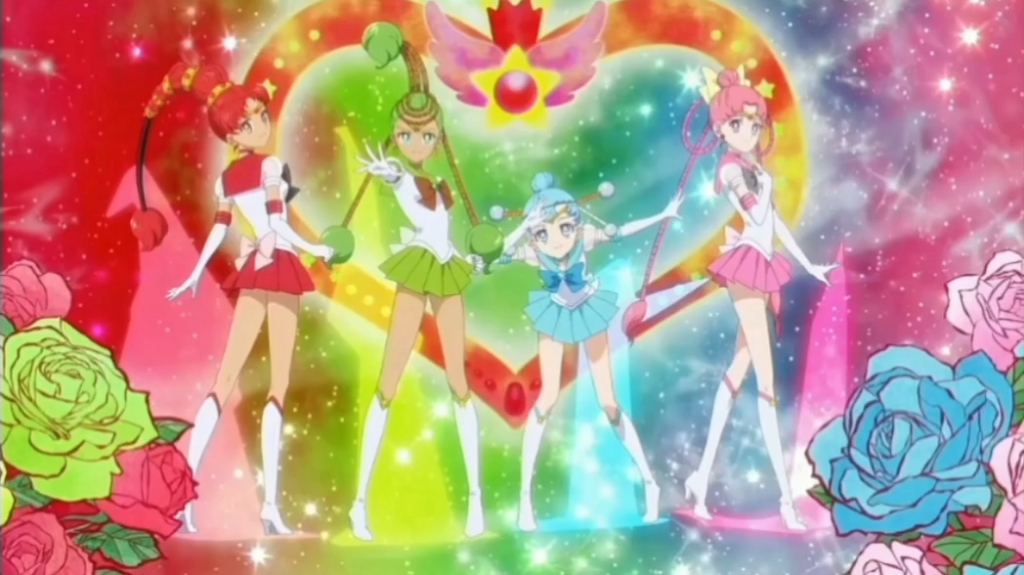30世纪的战士!永恒水手小月亮&水手四重奏登场|新后倩尼迪好美
