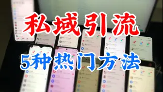 私域打粉引流怎么做？拆解5个热门打粉方法，私域引流获客渠道！小红书矩阵引流，私域打粉玩法，打粉引流教程，打粉引流项目，抖音矩阵引流，视频号矩阵引流，矩阵引流系统