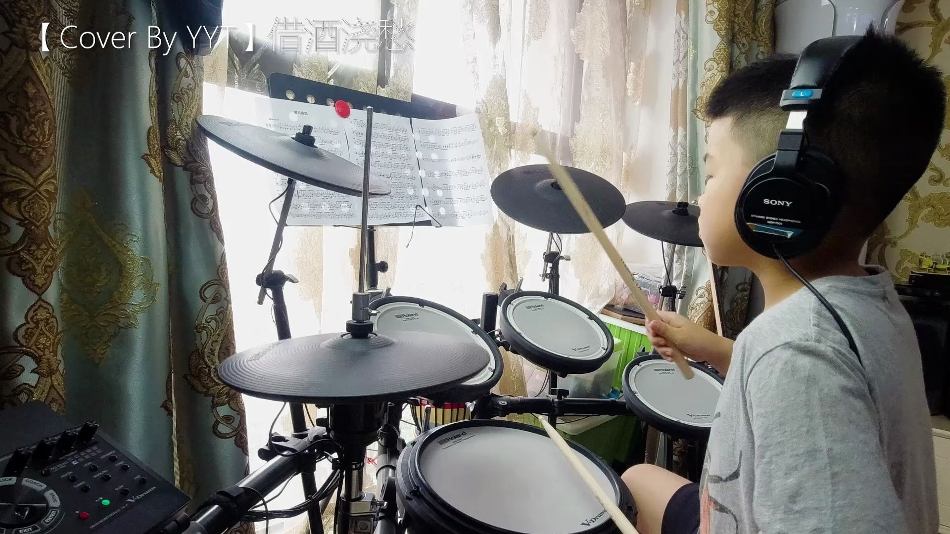 [图]【Drum Cover-YYT】架子鼓-借酒浇愁