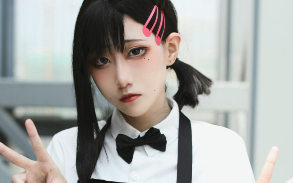 【电锯人cos】东山小小红|啊…啊…如果我赚不到钱的话…就