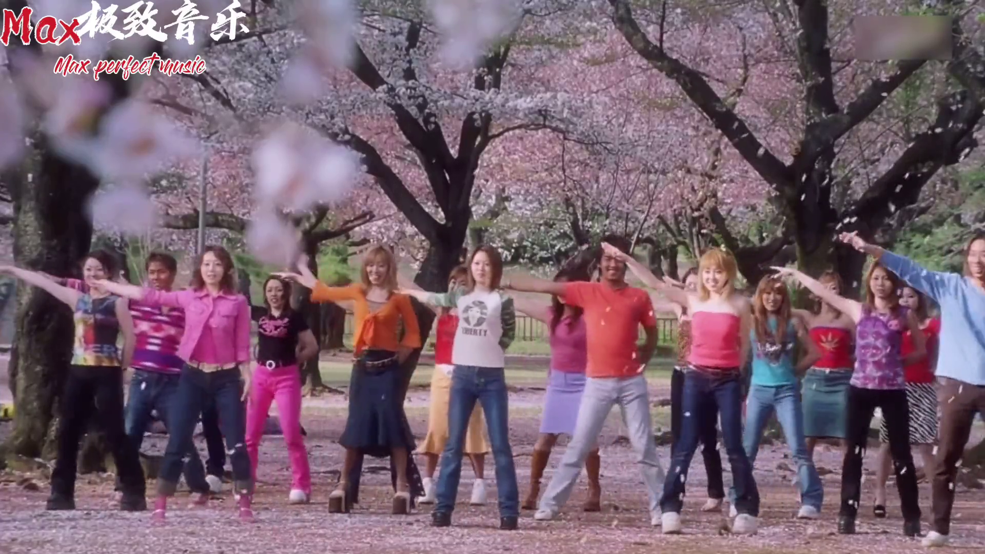 郭富城浪漫樱花动感的旋律欢快的樱花舞充满年少的活力