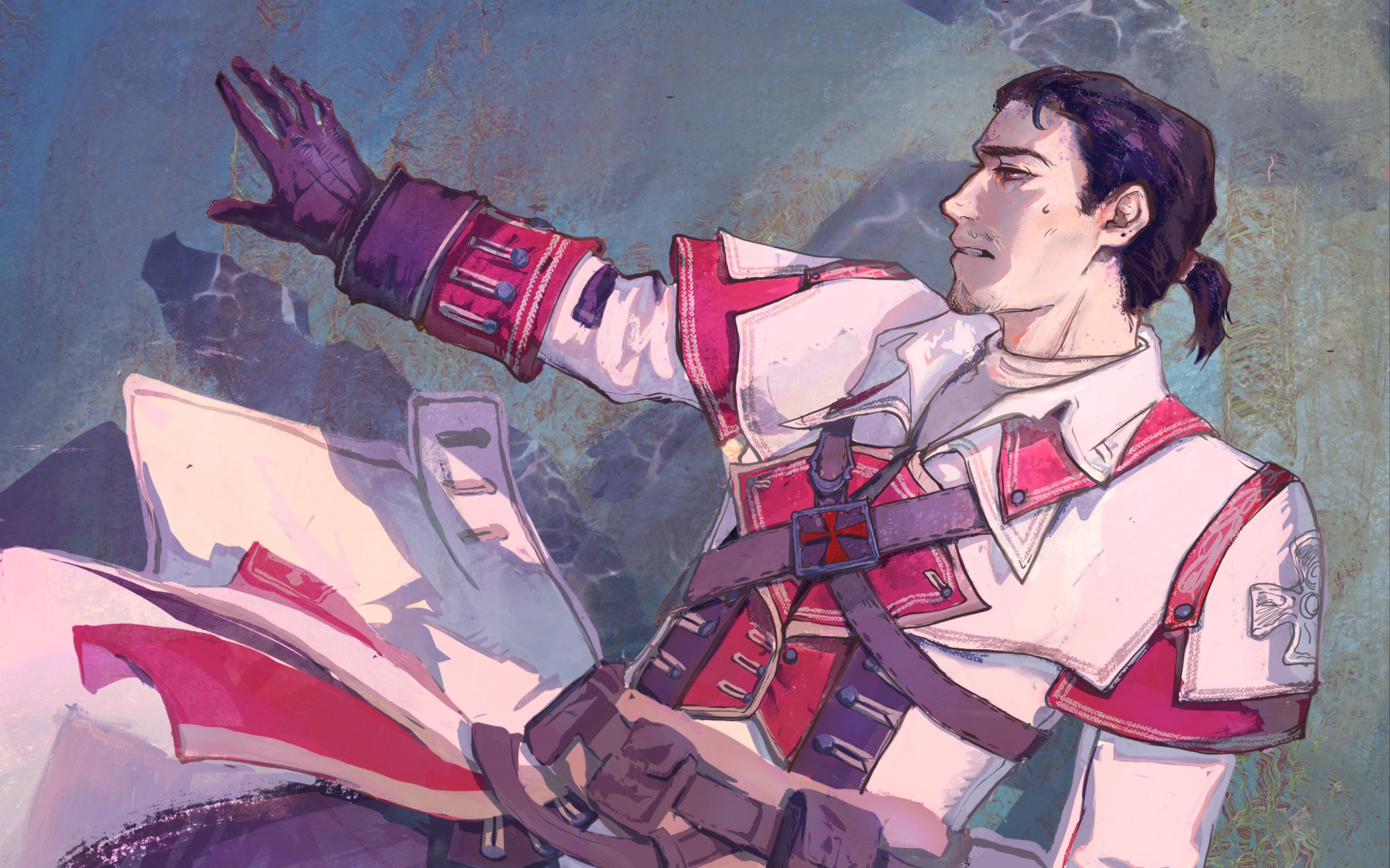 【绘画过程】刺客信条叛变-shay patrick cormac