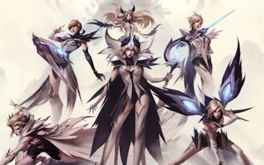 s1到s12的冠军皮肤原画欣赏