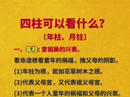 下载视频: 四柱八字可以看到什么？