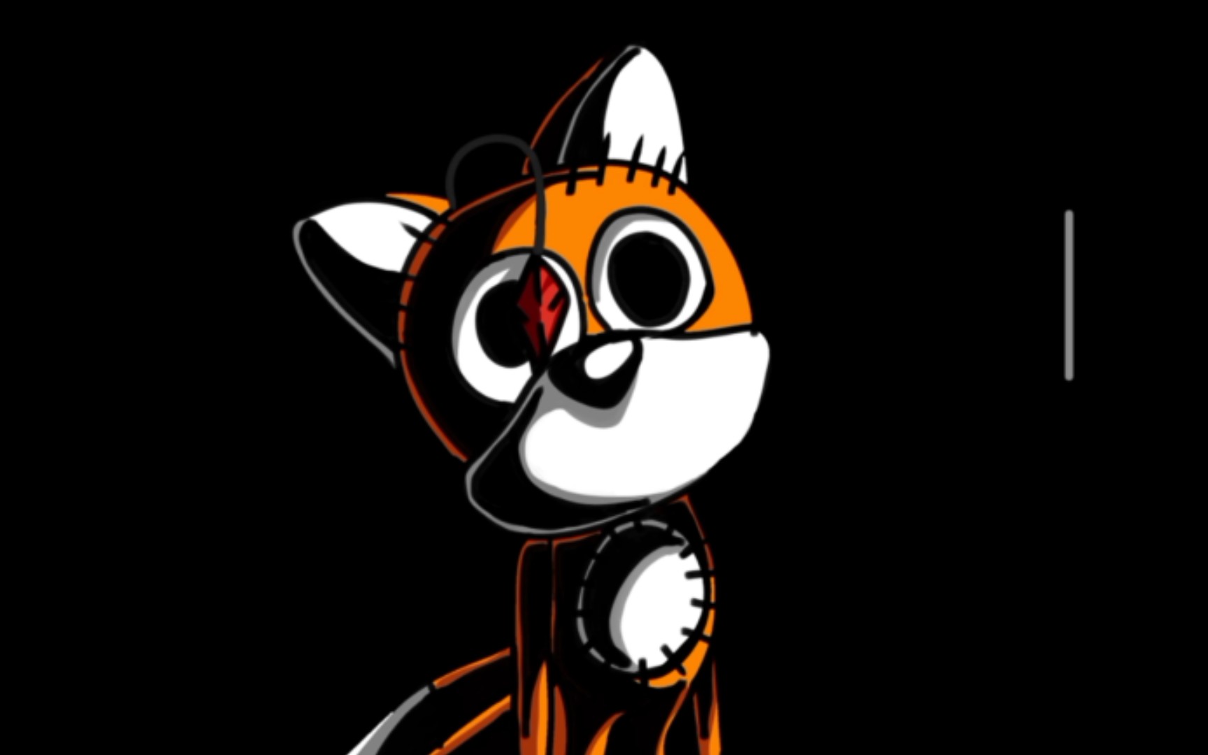 [s u n s h i n e]摸了一只tails doll