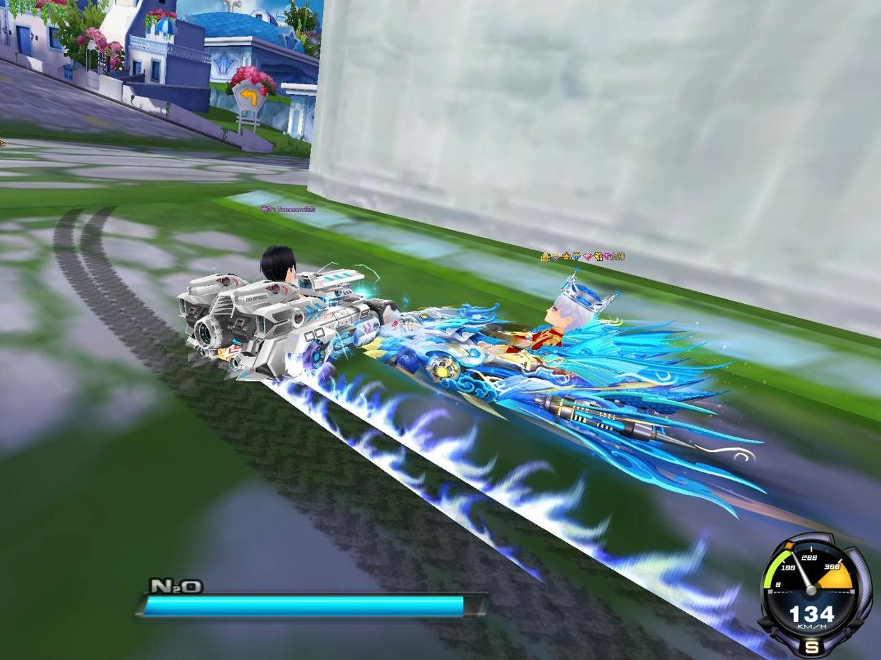 qq飞车车神排位偶遇全国冠军黄国发三连战!