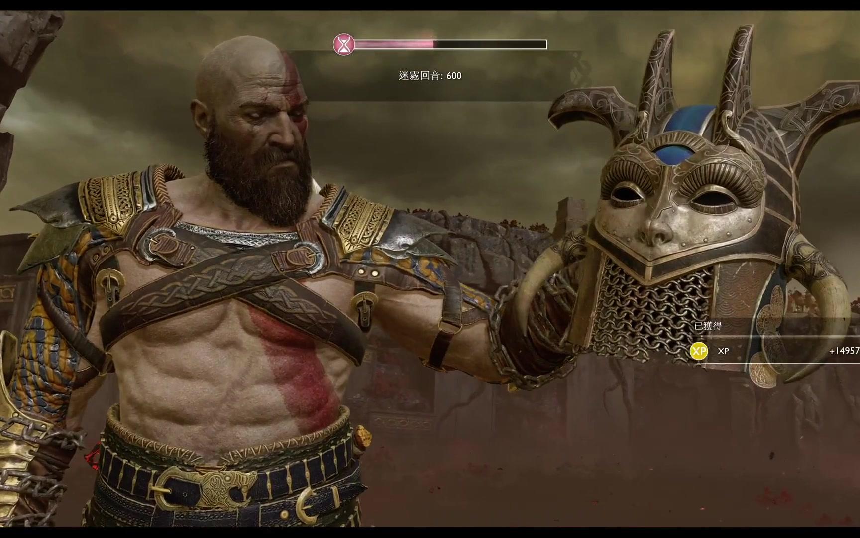 《战神4 女武神3 希露德 ps4 困难