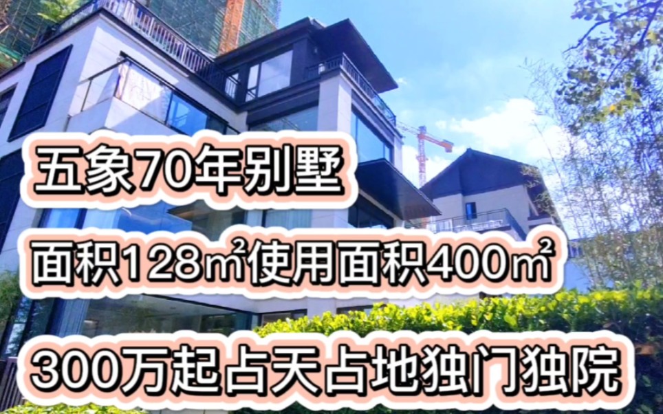 在南宁五象预算300万能住别墅?占天占地独门独院使用400㎡大花园哔哩哔哩bilibili